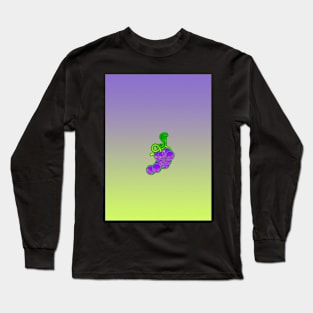 Grape Skulls Long Sleeve T-Shirt